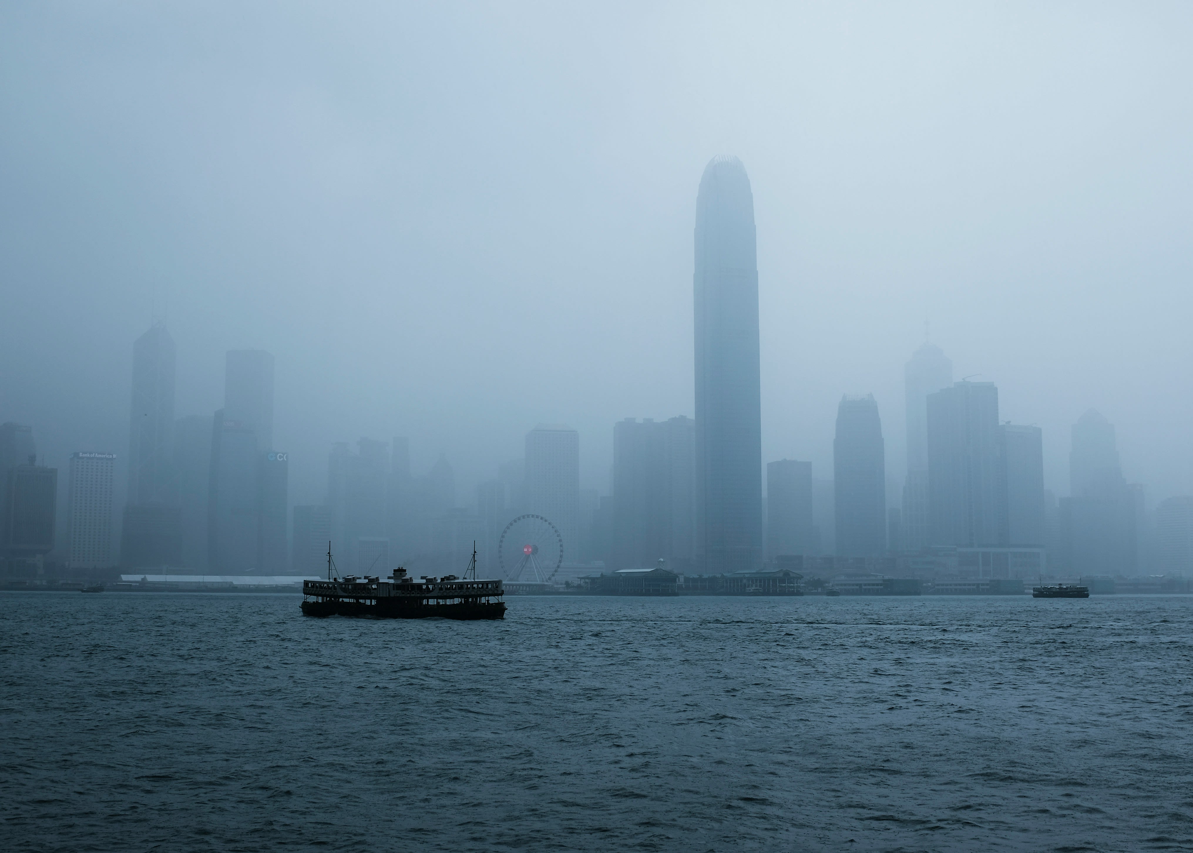 city skyline across body of water during daytime